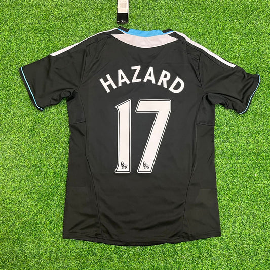 Eden Hazard Chelsea 2012 Blau Retro-Trikot Debütsaison