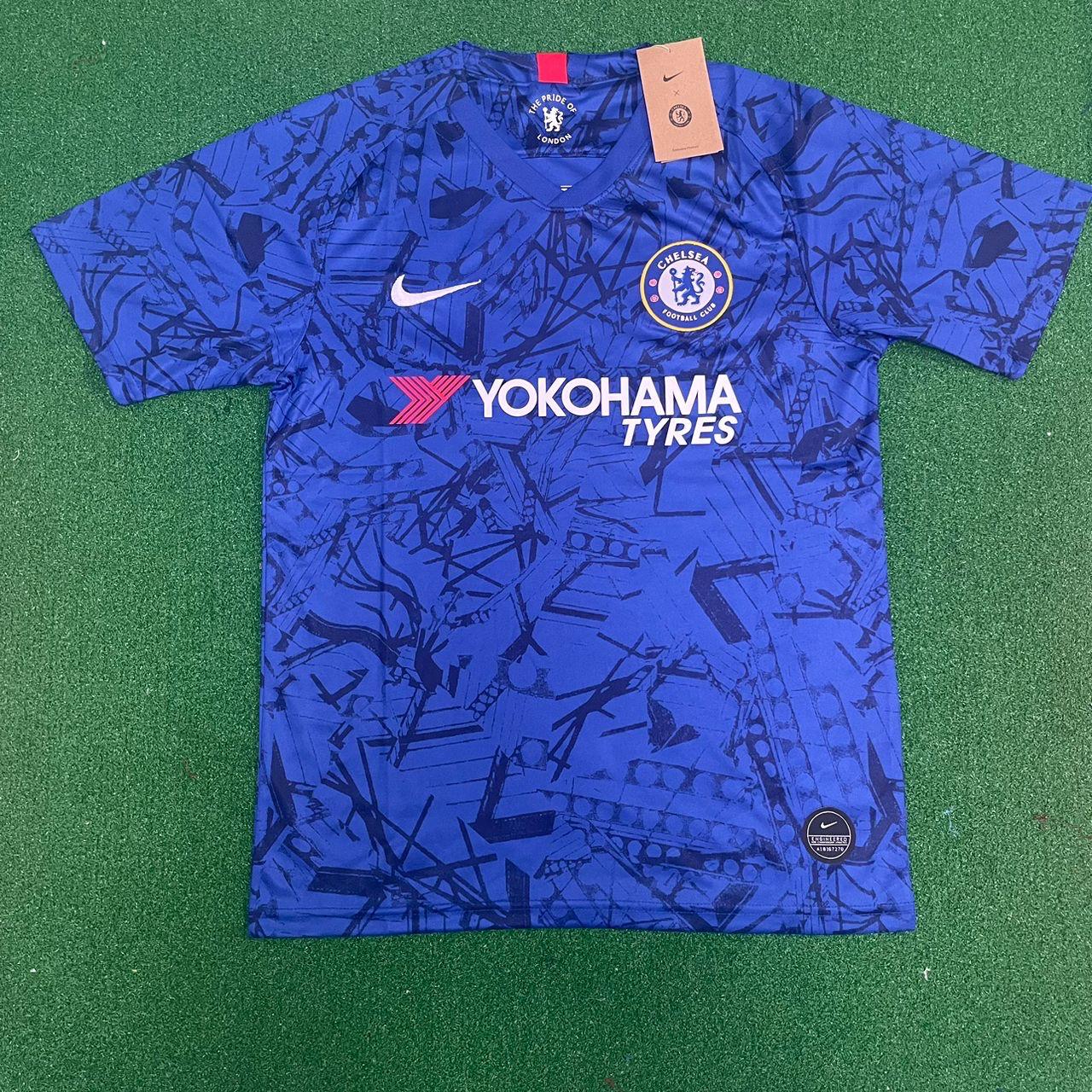Eden Hazard #10 Chelsea 2019 2020 Maillot Rétro Bleu Kit Maillot Football