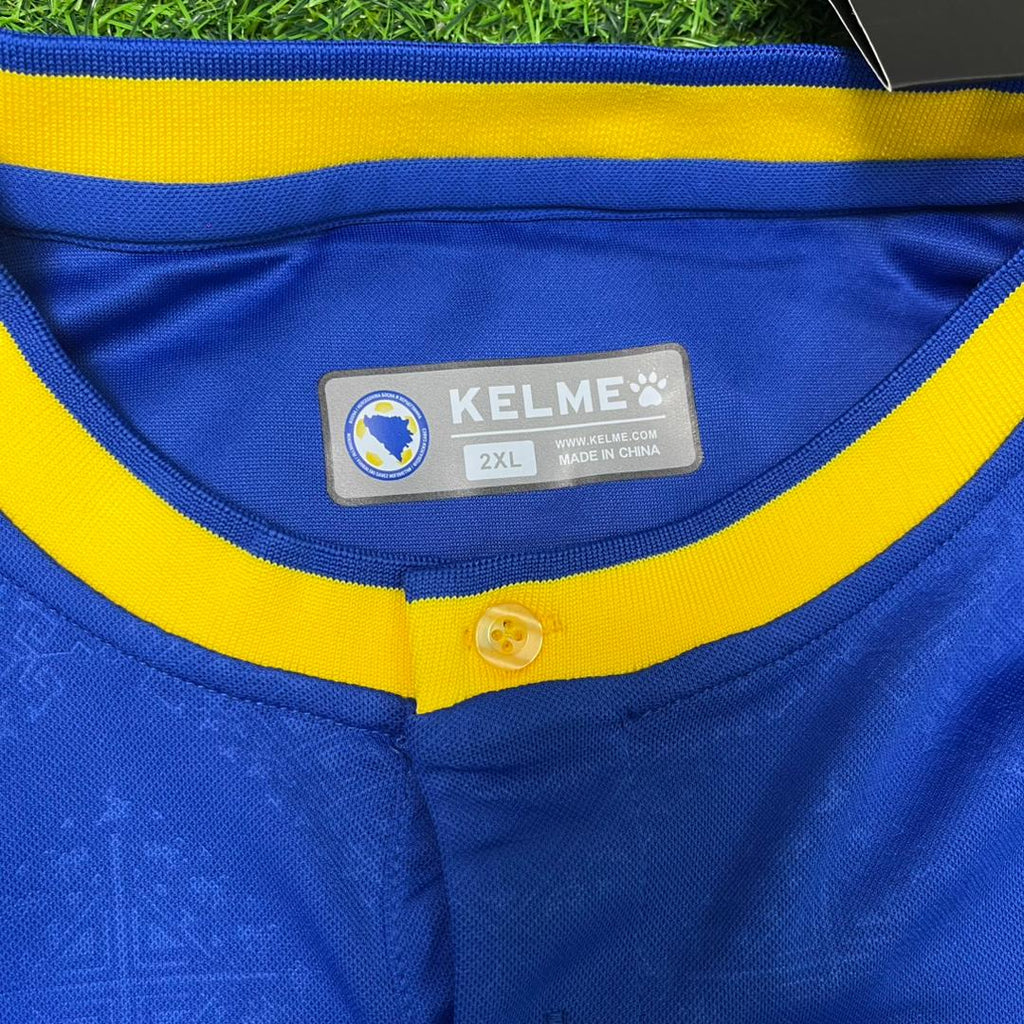 Bosnien und Herzegowina 2026 WM Blaues Fußballtrikot