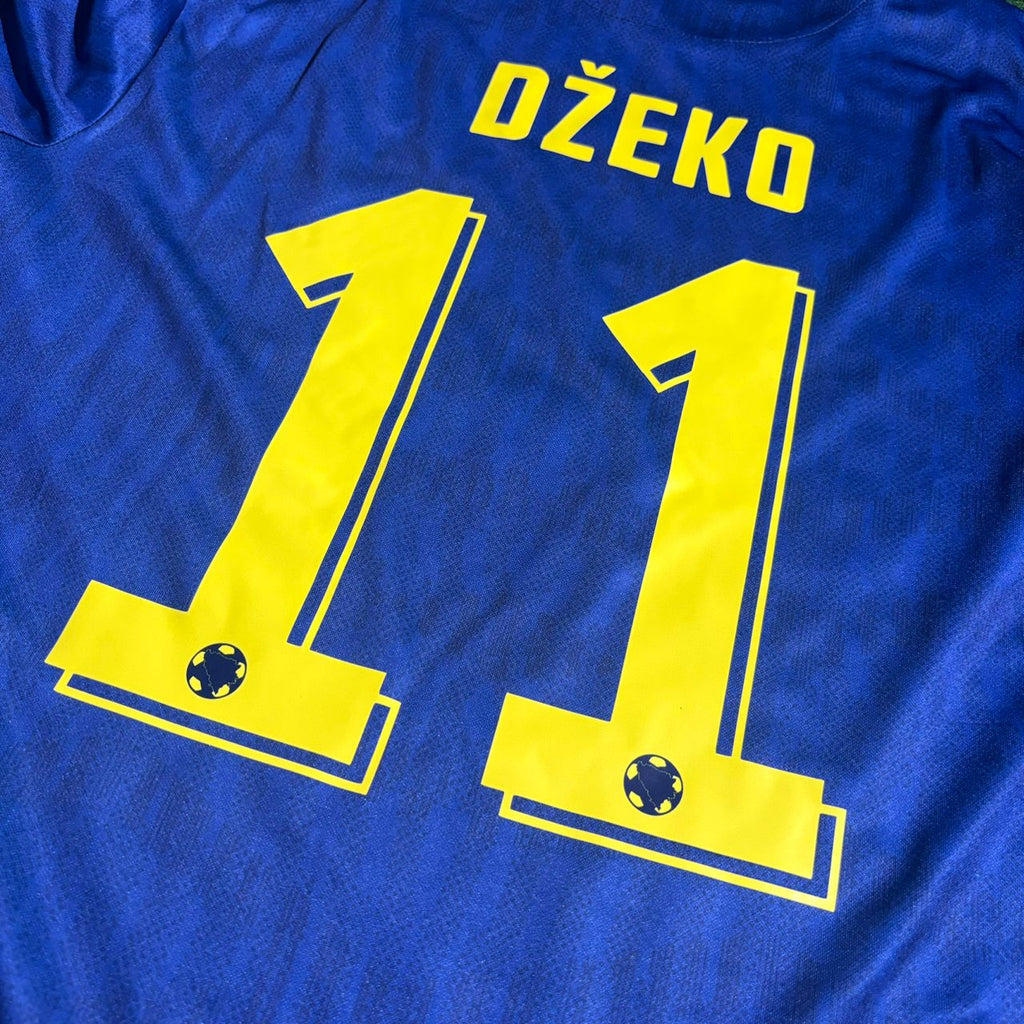 Edin Džeko Bosnia and Herzegovina 2026 World Cup Blue New Football Jersey