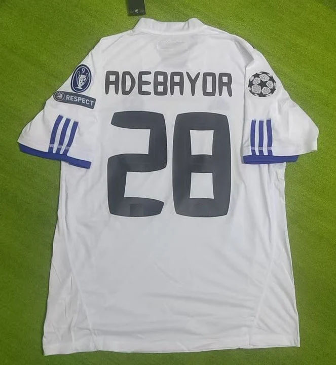Emmanuel Adebayor Real Madrid Jersey Soccer Shirt Trikot