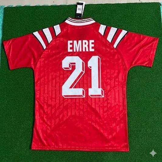 Turkey Red Nostalgic Retro Football Jersey – Emre Belozoglu