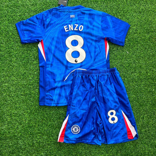 Camiseta de la nueva temporada del Chelsea de Enzo Fernández, dorsal 8