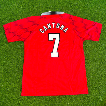 Eric Cantona Manchester United 1996-1998 Retro-Fußballtrikot