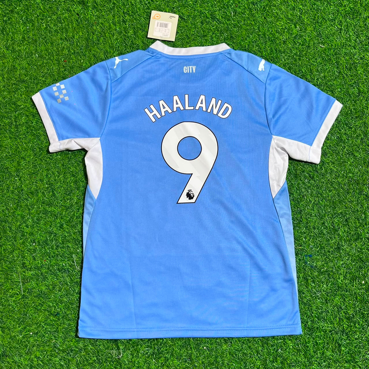 Erling Haaland Manchester City 2026-27 Home New Season Jersey Trikot Maillot Soccer Shirt