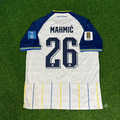 Ermin Mahmic Bosnia and Herzegovina 2026 World Cup White Football Jersey
