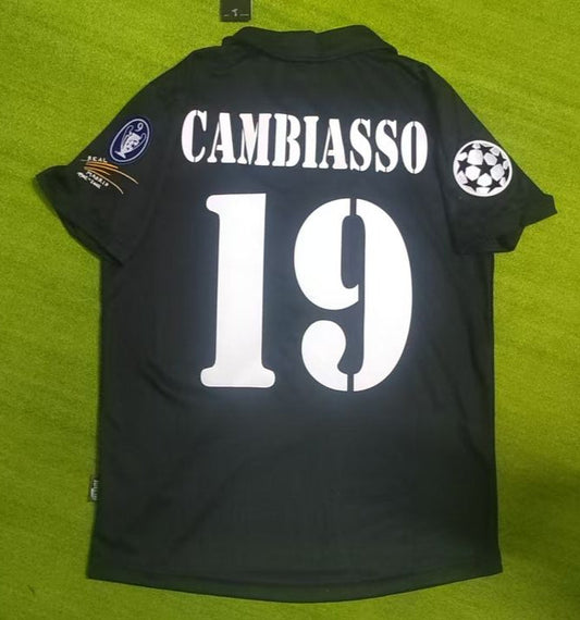 Maillot Rétro Noir Esteban Cambiasso 2002 2003
