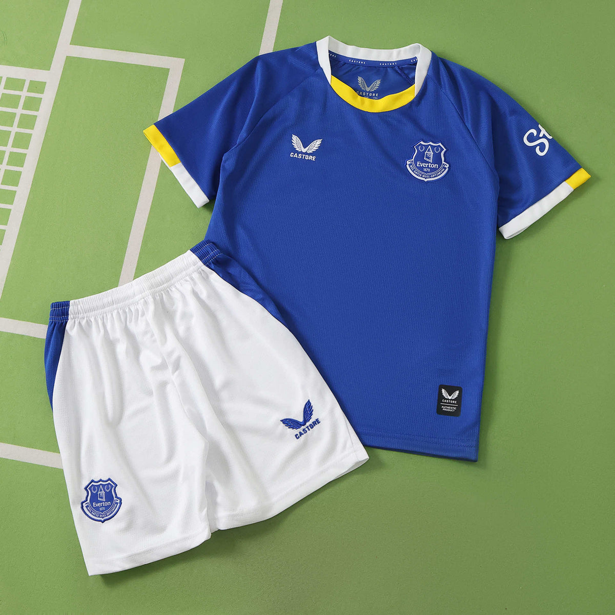 Everton  2026-2027 Season Home Blue Kids Football Jersey Trikot Maillot
