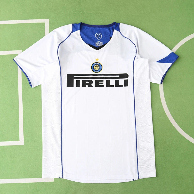 F.C. Internazionale Milano 2004-2005 Season Away Retro Football Jersey Trikot Maillot
