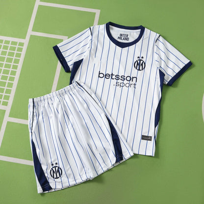 F.C. Internazionale Milano 2026-2027 Season Away Kids Football Jersey Trikot Maillot