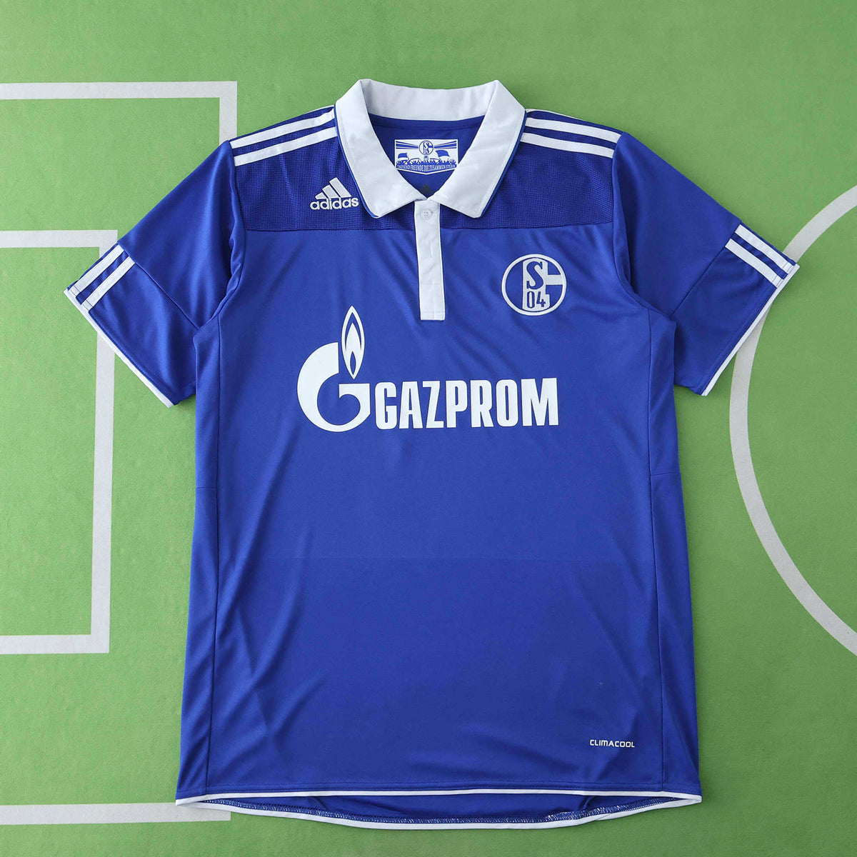 F.C. Schalke 04 2010-2011 Season Home Retro Football Jersey Trikot Maillot