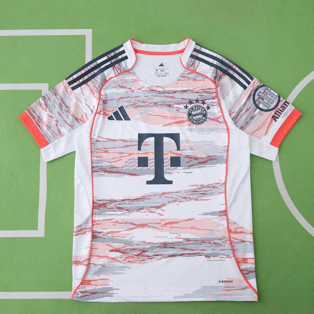 F.C Bayern München 2025-2026 Season Away Football Jersey Trikot Maillot