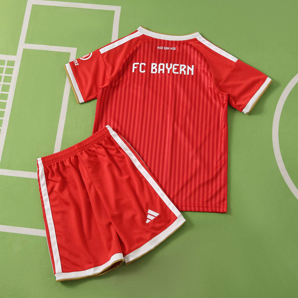 F.C Bayern München 2026-2027 Season Home Kids Retro Football Jersey Trikot Maillot