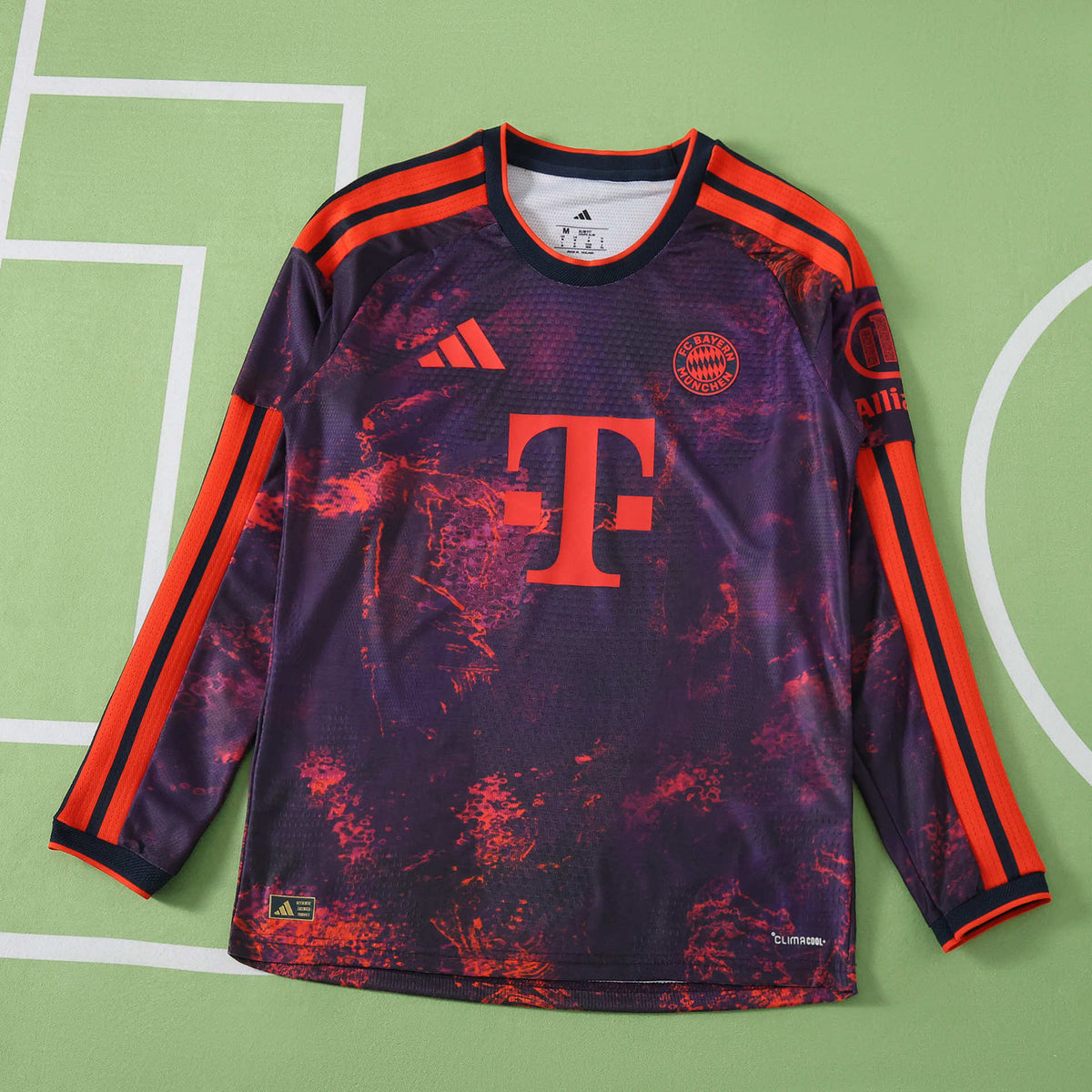 F.C Bayern München 2026-2027 Season Third Long Sleeve Football Jersey Trikot Maillot