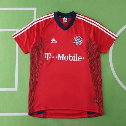F.C Bayern München 2002-2003 Season Home Retro Football Jersey Trikot Maillot