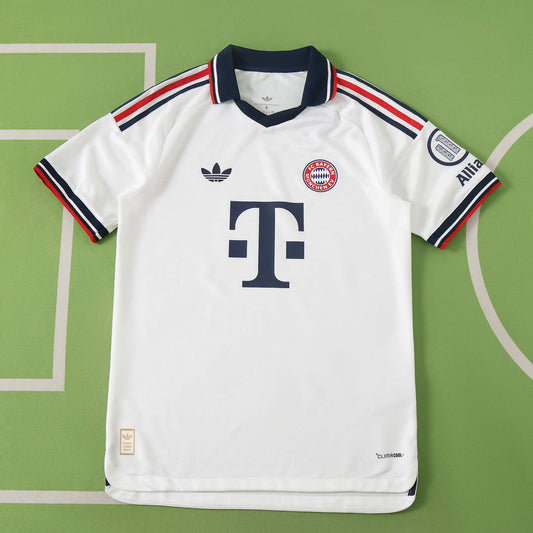 F.C Bayern Munih 2026-2027 Season Away Retro Football Jersey Trikot Maillot