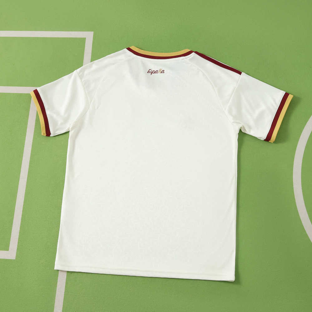 Spain 2026 World Cup Away Kids Kit Football Jersey