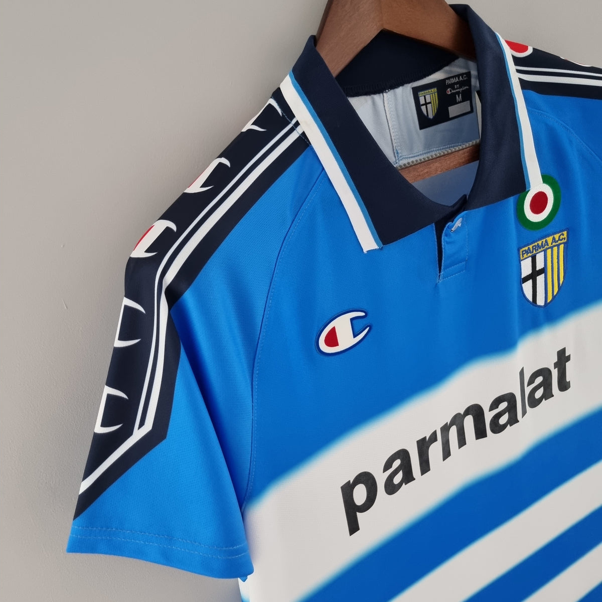 Camiseta retro azul del Parma 1999/2000