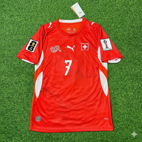Breel Embolo 7- Switzerland 2026 World Cup Kit Jersey Trikot Maillot