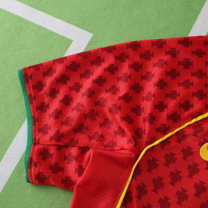 Portugal 2004 Saison Heim Kinder Retro Trikot Fußballshirt