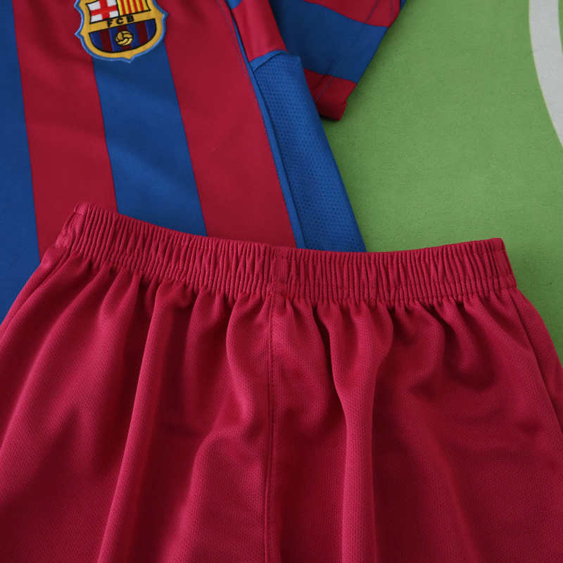 Barcelona 2005 Kinder-Retro-Heimtrikot