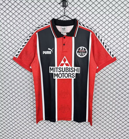 Maillot de football rétro domicile Eintracht Francfort saison 1996/1997