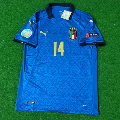 Federico Chiesa – Italien EM 2020 Finale Retro Fußballtrikot – | Trikot | Maillot Fußballtrikot