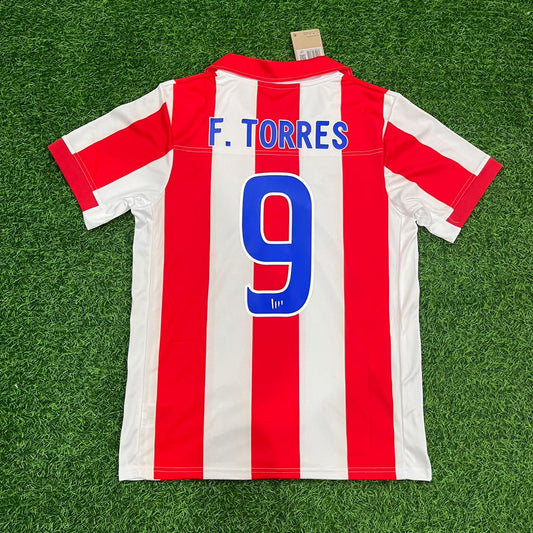 Fernando Torres Atlético de Madrid 2003 Equipación de fútbol retro Camiseta Trikot Maglia Camiseta de fútbol