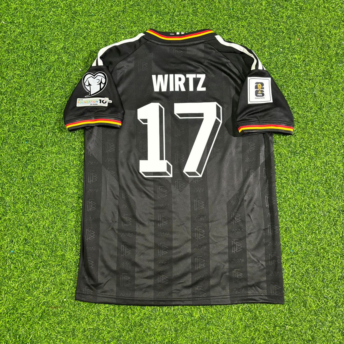 Florian Wirtz #17 Germany 2026 World Cup Black Style Football Jersey Trikot