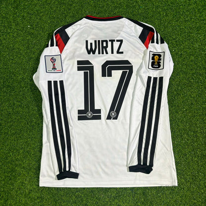 Florian Wirtz #17 Deutschland WM 2026 Langarm-Heimtrikot-Set