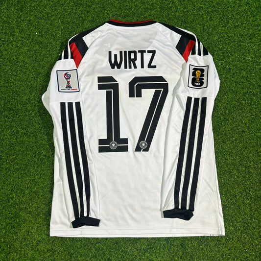 Florian Wirtz #17 Deutschland WM 2026 Langarm-Heimtrikot-Set