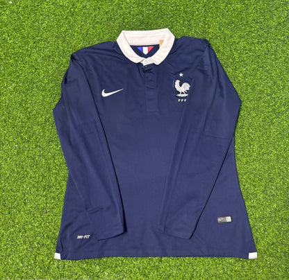 Michael Olise #11 France Long Sleeve Football Jersey Trikot Maillot