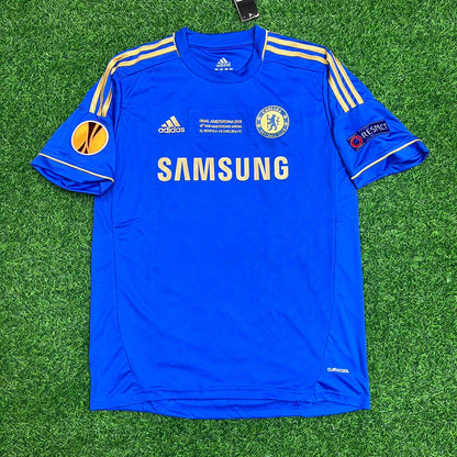 Chelsea 2013 Final Blue Soccer Retro Jersey – Frank Lampard