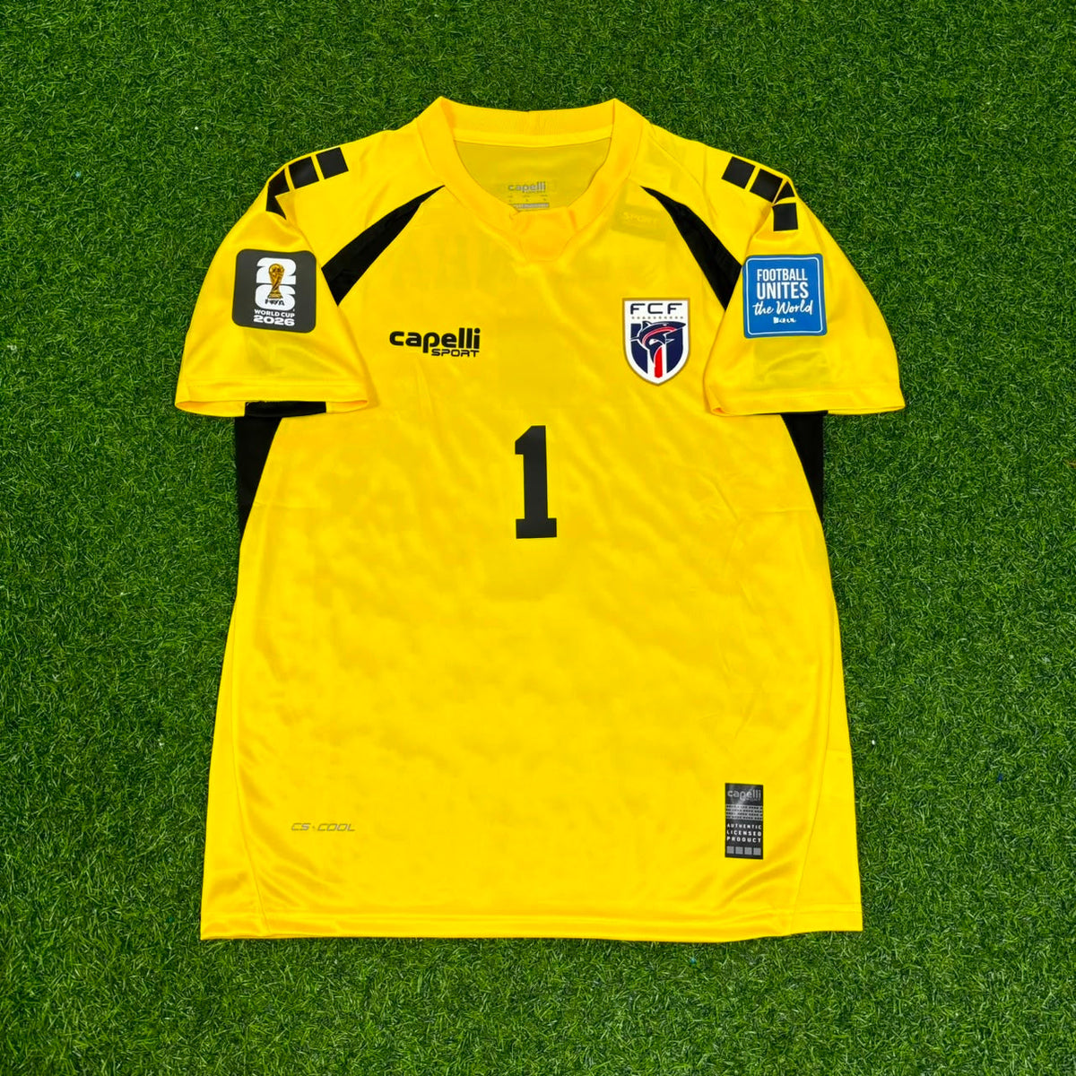 Vozinha Torwart Kap Verde Fußballtrikot WM 2026