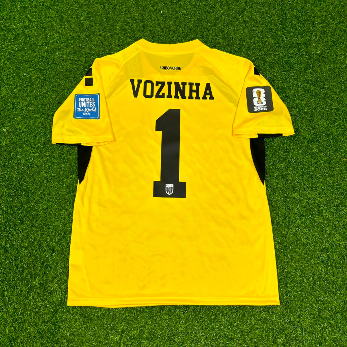Vozinha Torwart Kap Verde Fußballtrikot WM 2026