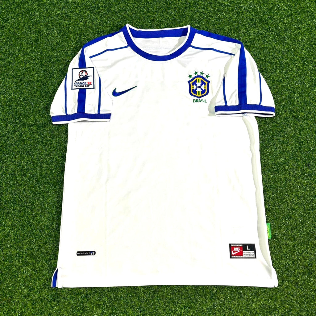 Alex De Souza #19 Brasilien WM 1998 Retro Fußballtrikot