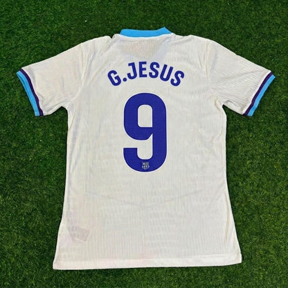 Gabriel Jesus #9 Barcelona New Season Special Edition Jersey Trikot Maillot Soccer Shirt