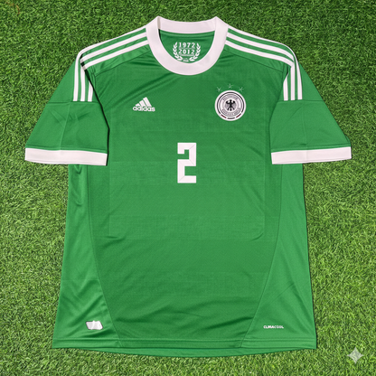 Maillot de football rétro vert Allemagne EURO 2012 – Ilkay Gundogan