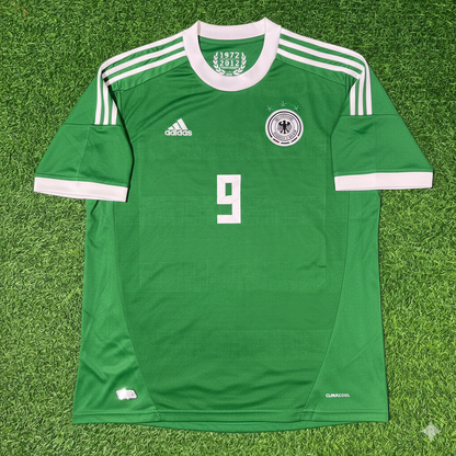 Deutschland 2012 EURO Grünes Retro-Fußballtrikot – Andre Schurrle