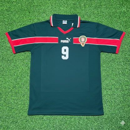 Abdeljalil Hadda Marokko Heim Retro Fußballtrikot