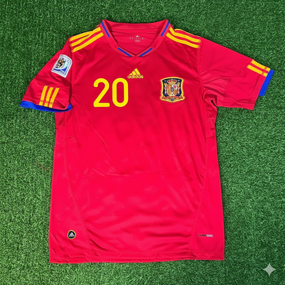 Juan Manuel Mata 20 – Spain 2010 World Cup Retro Kit Jersey – | Trikot | Maillot Soccer Shirt