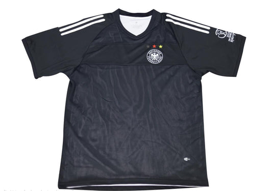 Germany Deutschland 2002 World Cup Japan Korea Black Retro Trikot