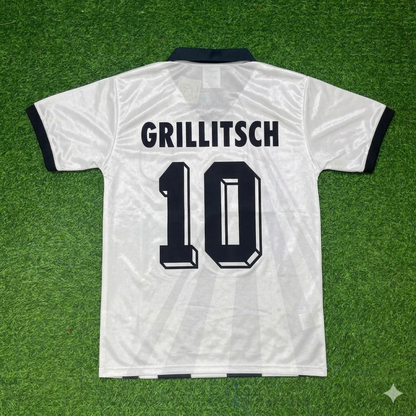 Florian Grillitsch Österreich weißes Retro-Fußballtrikot