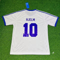 Ari Hjelm Finland Home Retro Football Shirt Jalkapallopaita