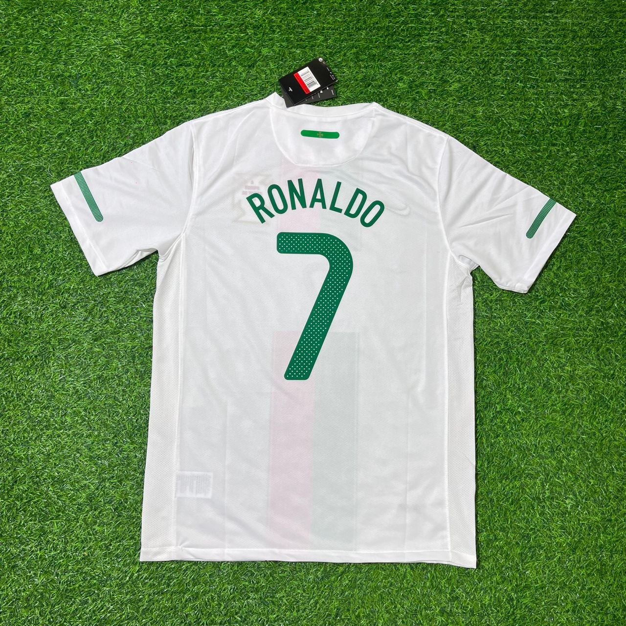 Cristiano Ronaldo Portugal 2010 World Cup Retro Trikot Maglia Fußballtrikot