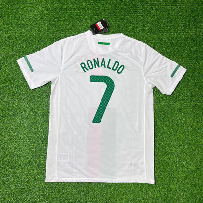 Cristiano Ronaldo Portugal 2010 World Cup Retro Trikot Maglia Fußballtrikot