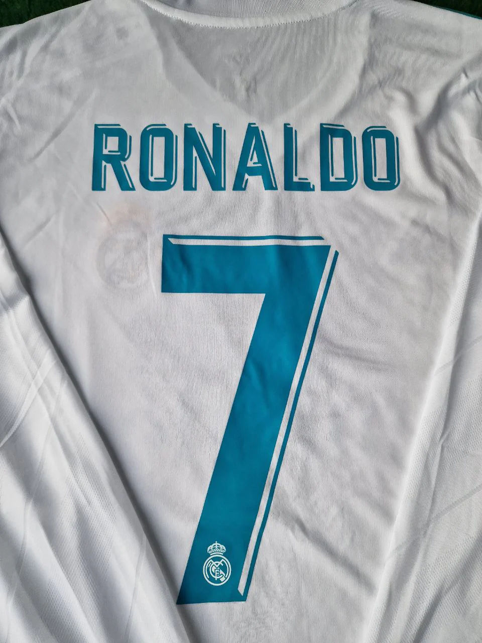 Cristiano Ronaldo 7 - Madrid 2018 Final Long Sleeve Jersey Trikot Maillot Soccer Shirt