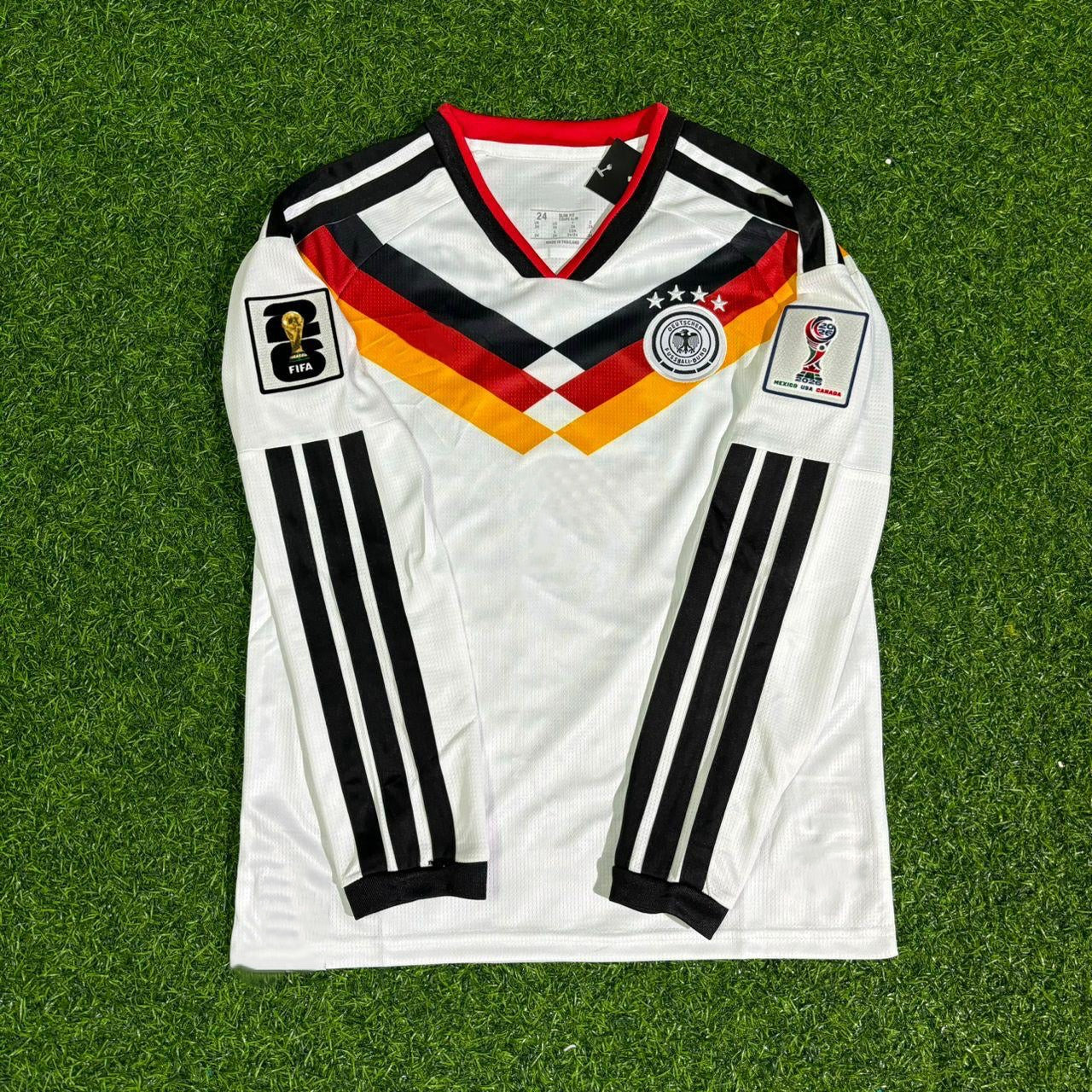 Jonathan Burkardt #19 Germany 2026 World Cup  Long Sleeve Home Football Jersey Kit