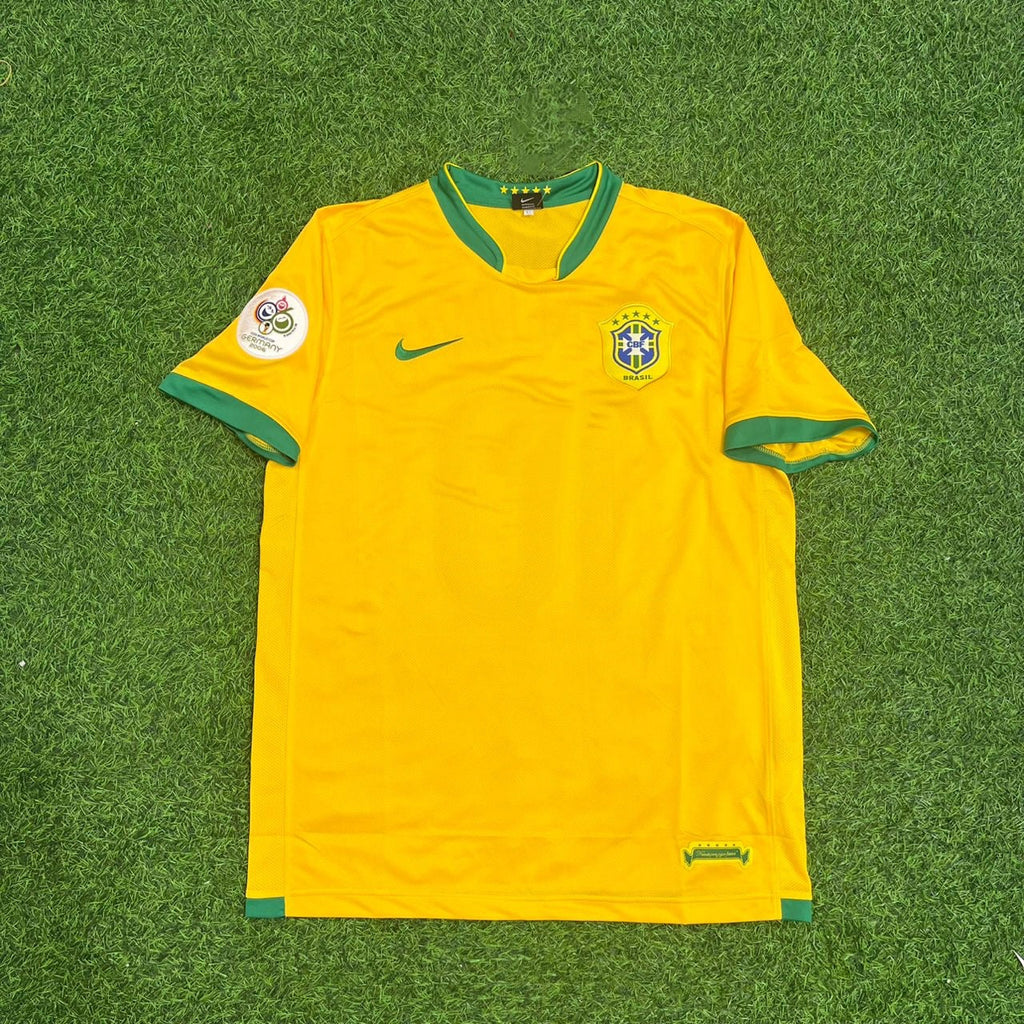 Maillot Ronaldo Nazario #9 Brésil Coupe du Monde 2006