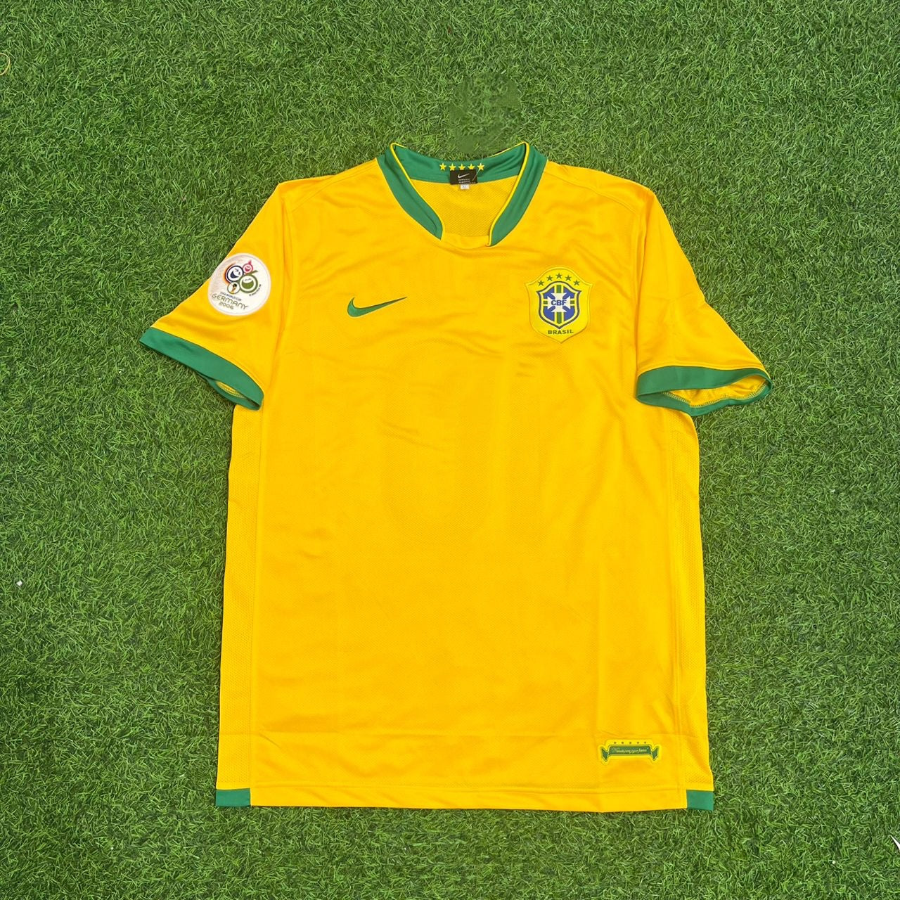 Adriano #7 Brasilien WM 2006 Trikot